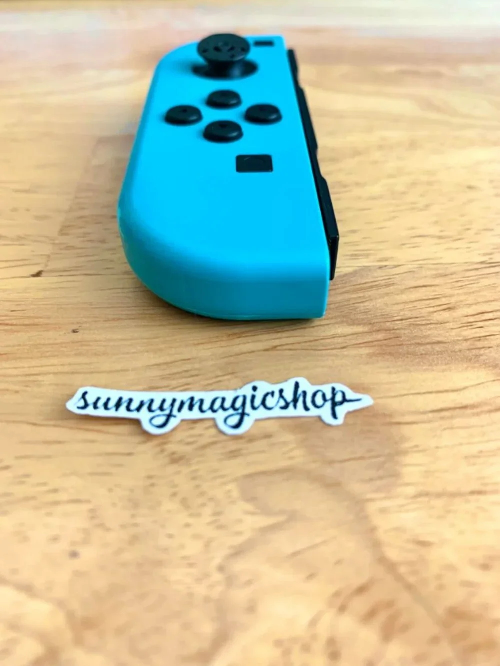 Nintendo Switch OEM Joy Con Neon Blue Left Controller